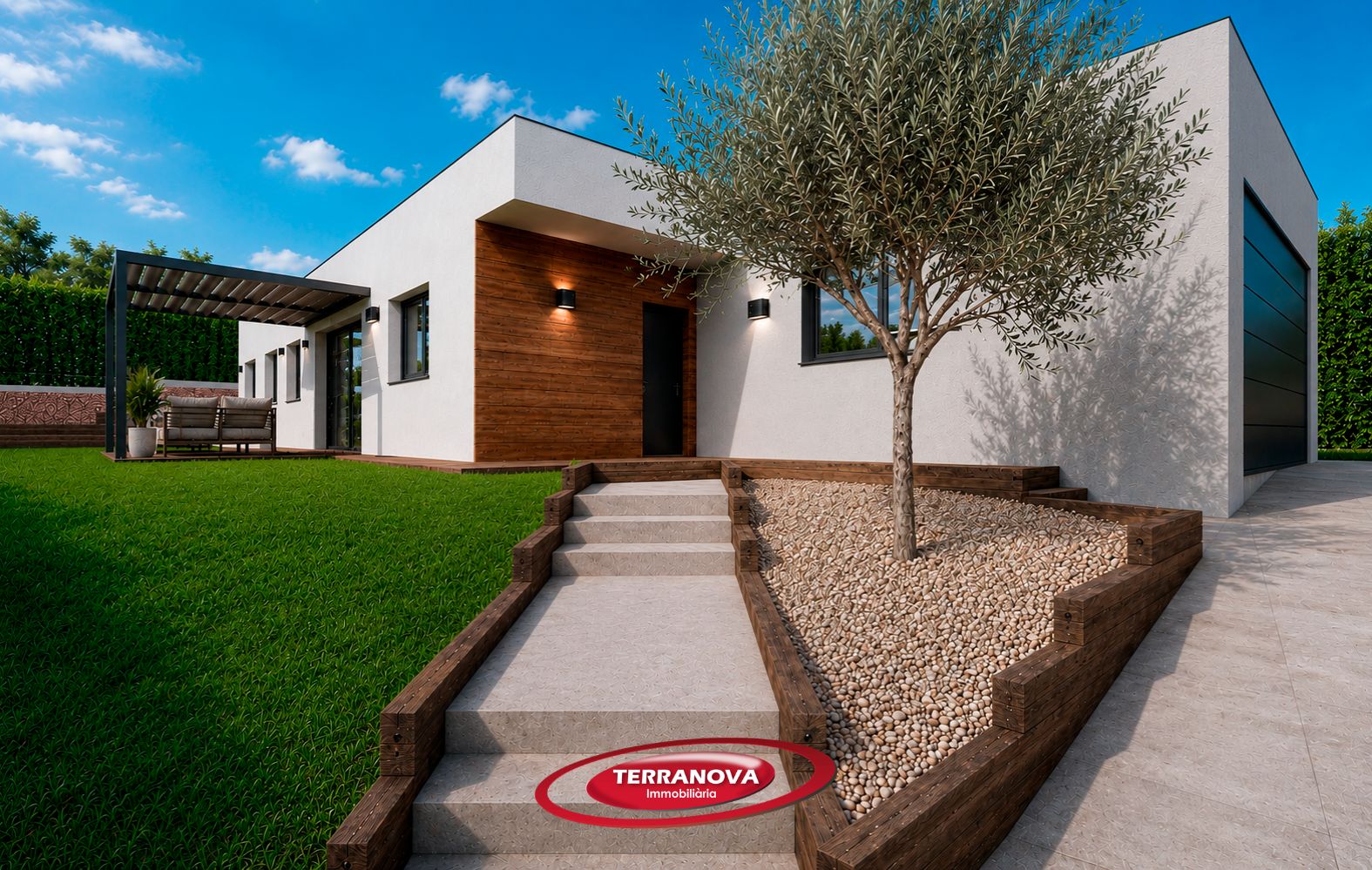 OBRA NUEVA, VIVIENDA UNIFAMILIAR AISLADA A 4 VIENTOS EN CAN CAMP